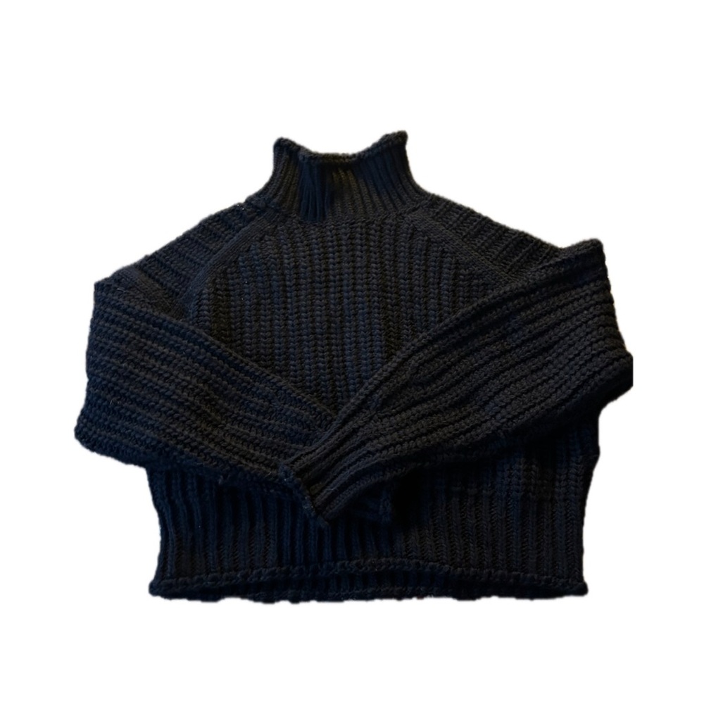 H&M Cropped Turtleneck
